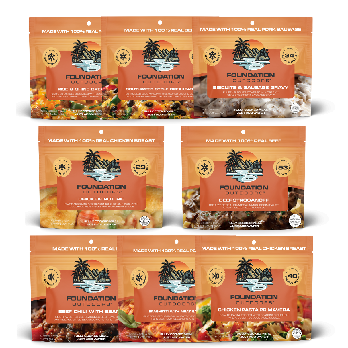 1 Week Excursion Pack - 21 Meals